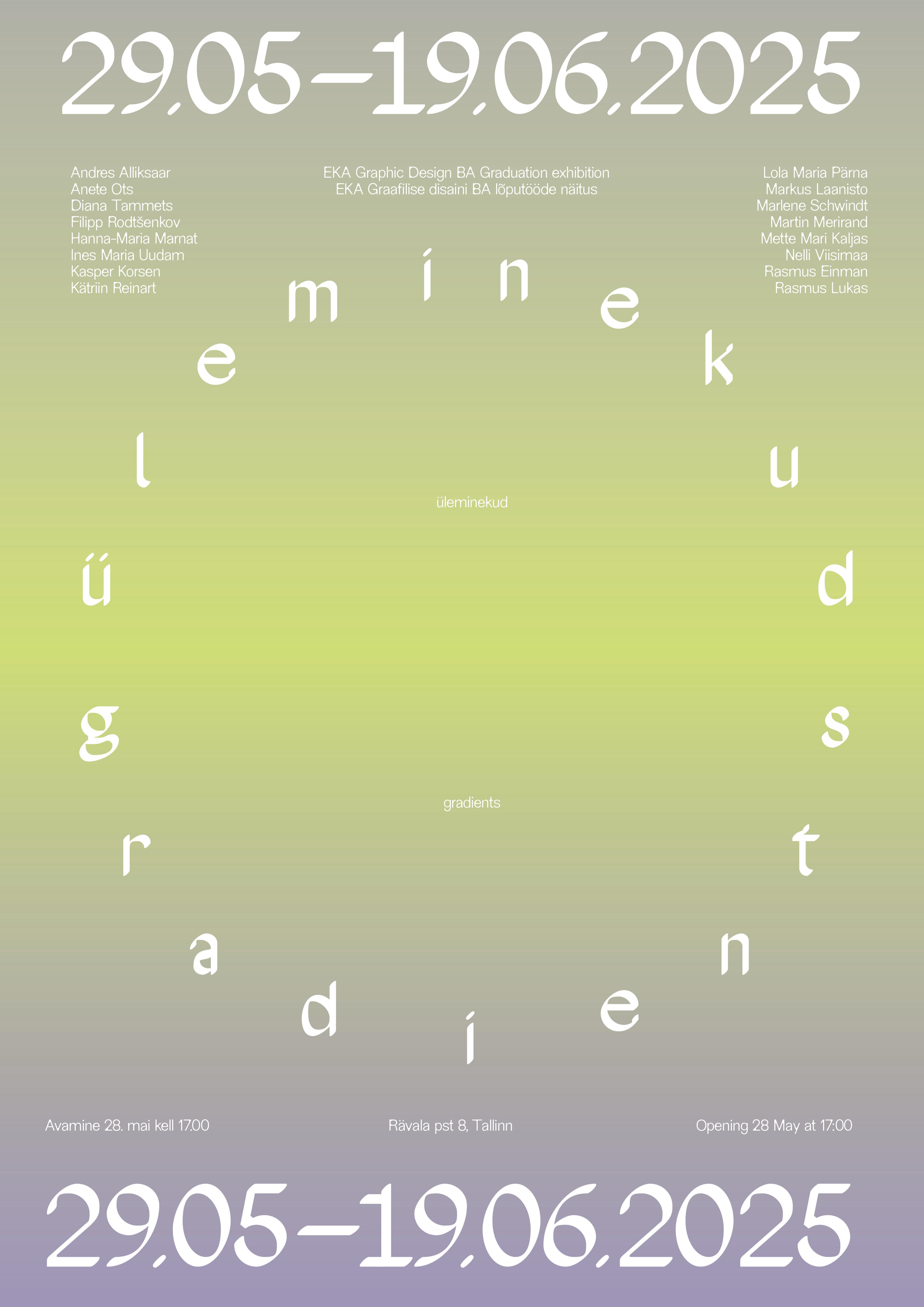 Gradients Poster variation
