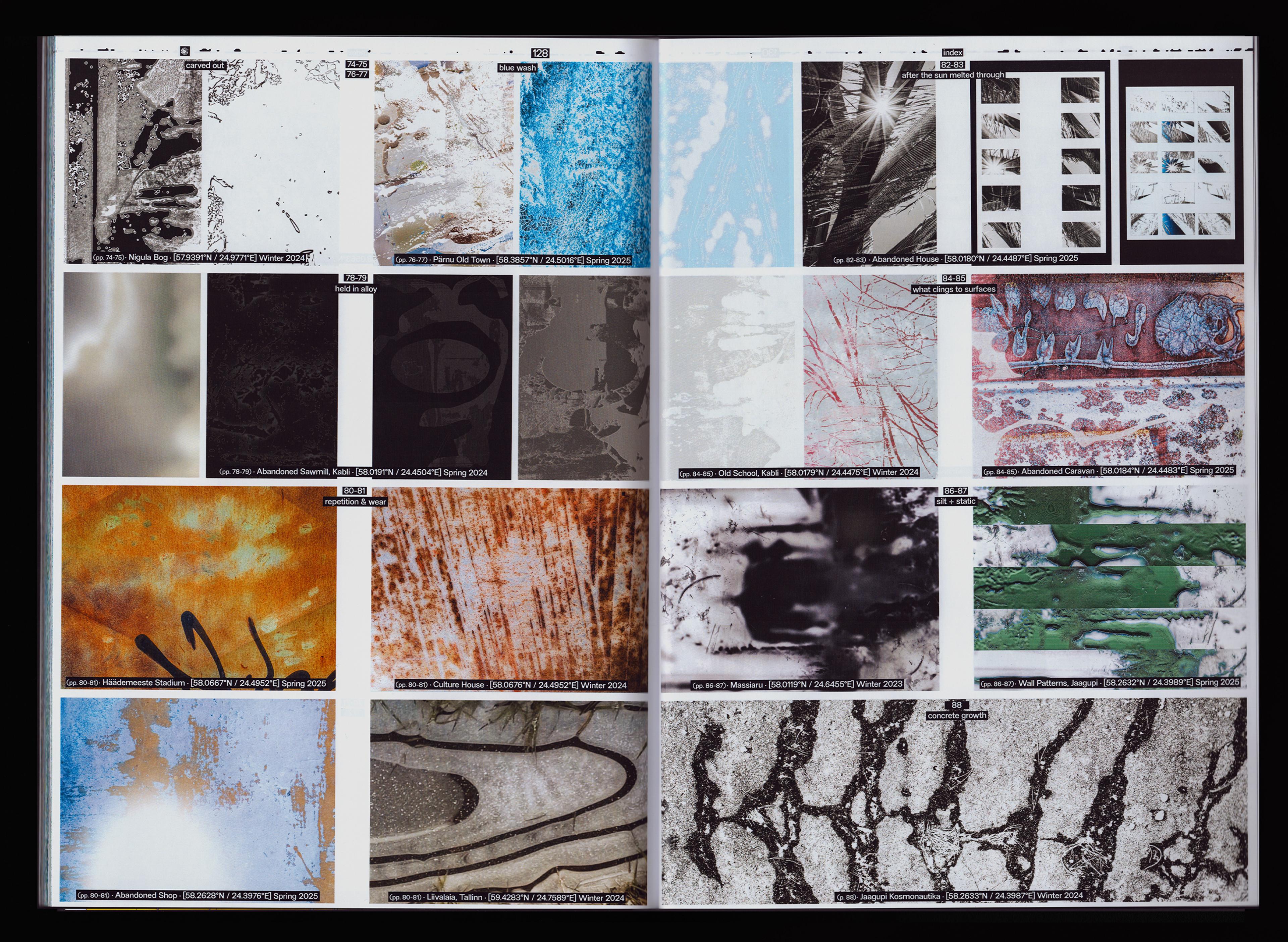 Every Trace was once a Gesture ◦ Index (with coordinates)