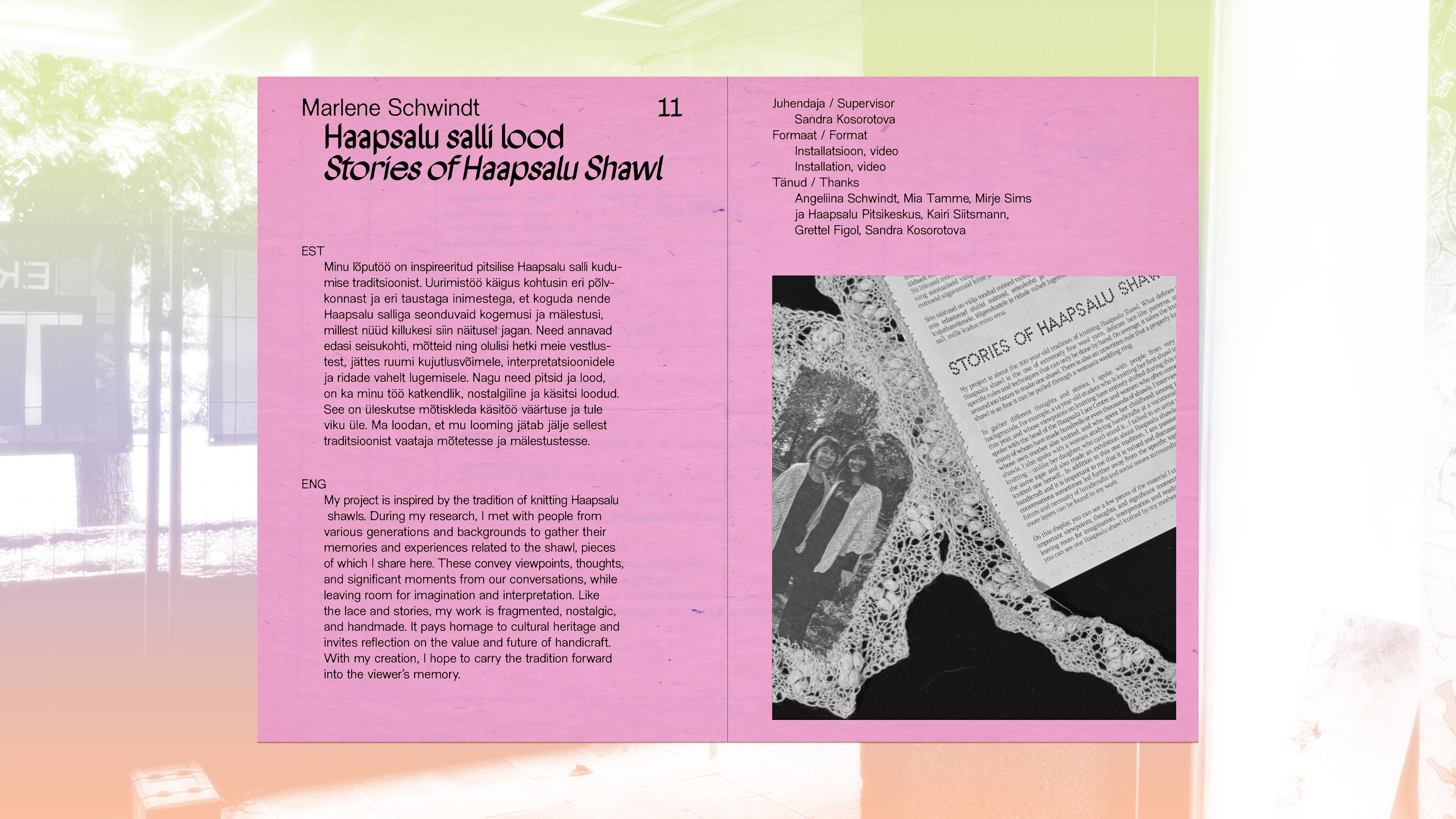 Gradients ◦ Booklet ◦ Content Pages