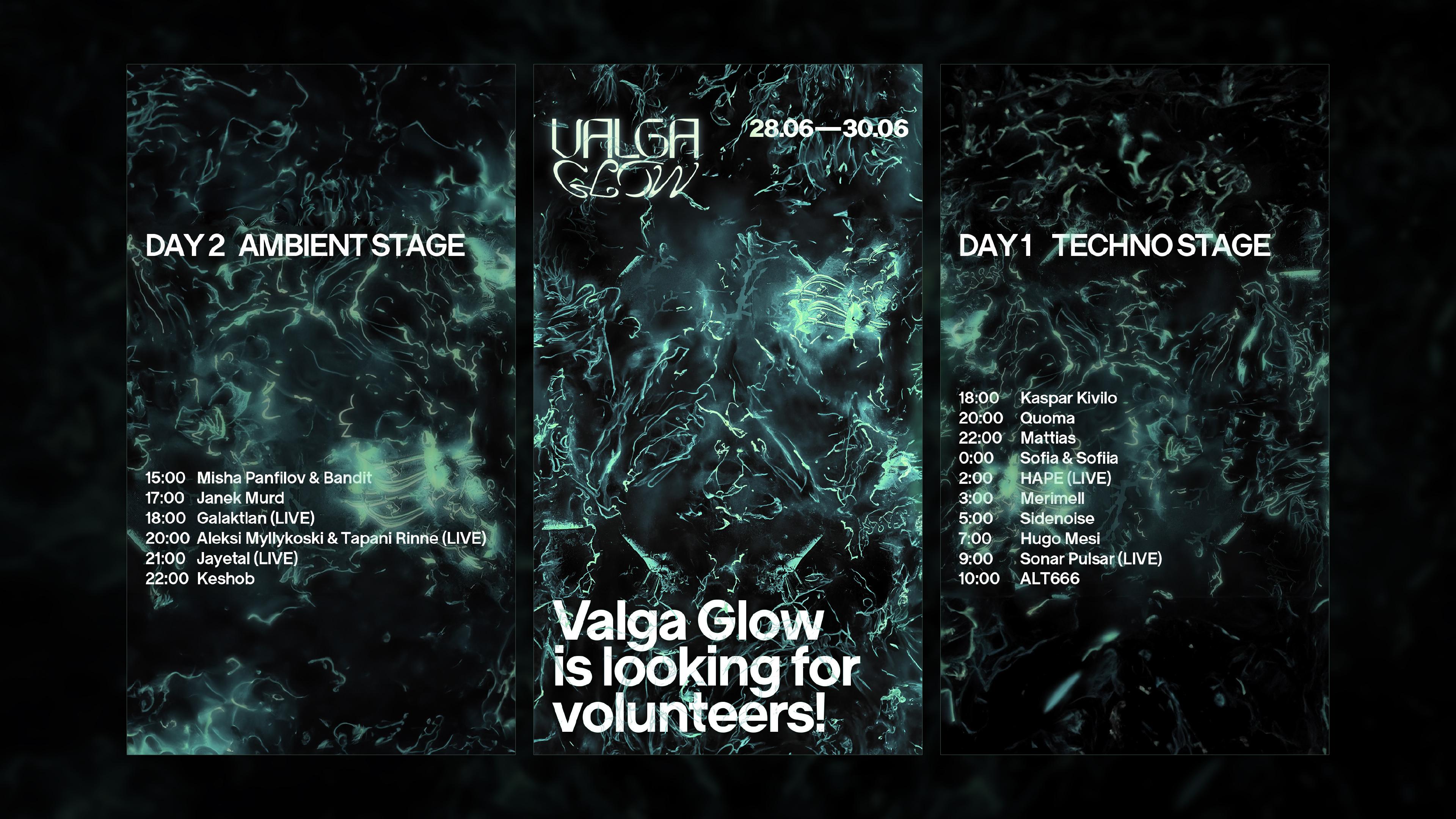 Valga Glow ◦ Various Instagram Stories