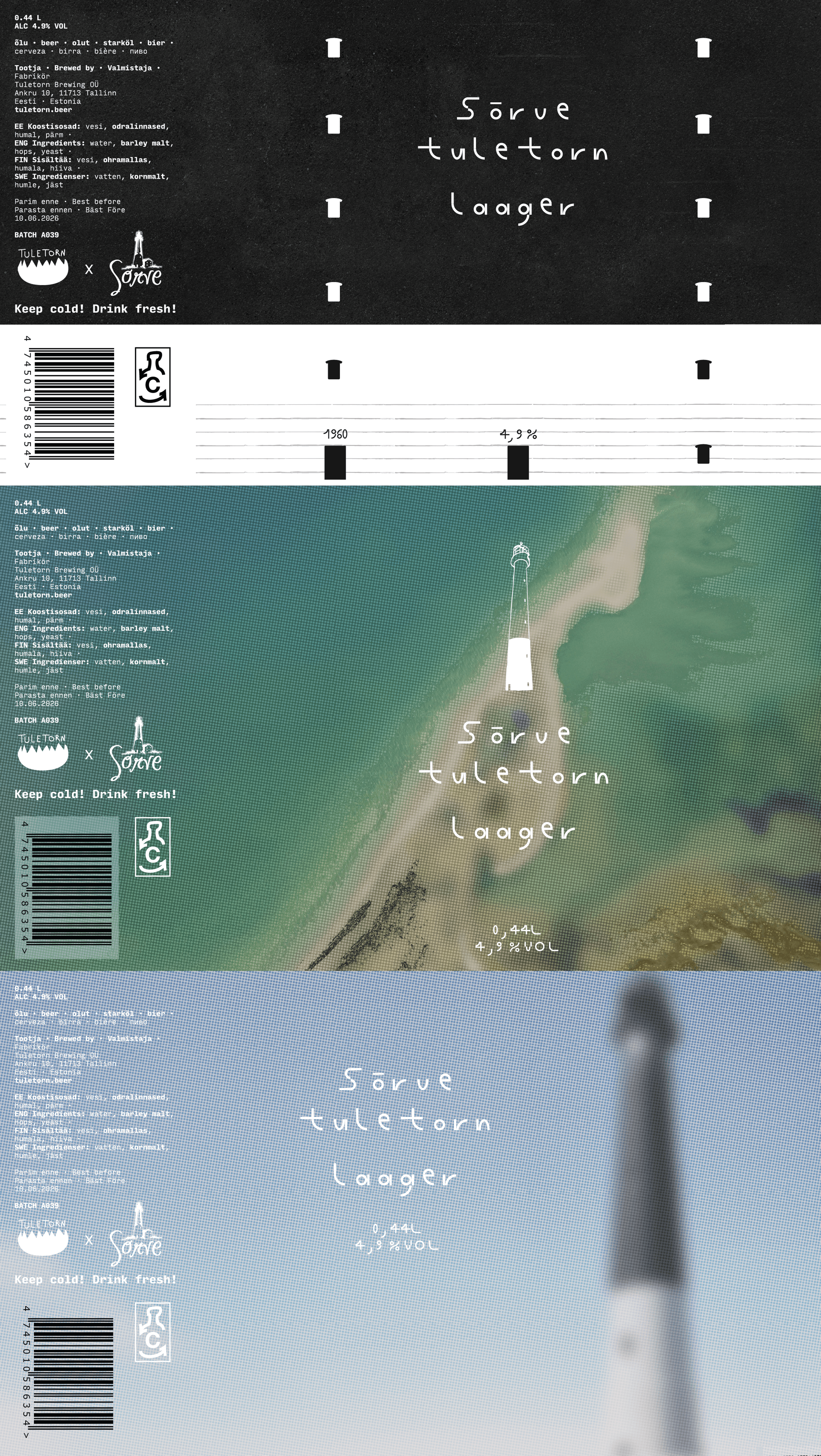 Sõrve Lighthouse packaging
