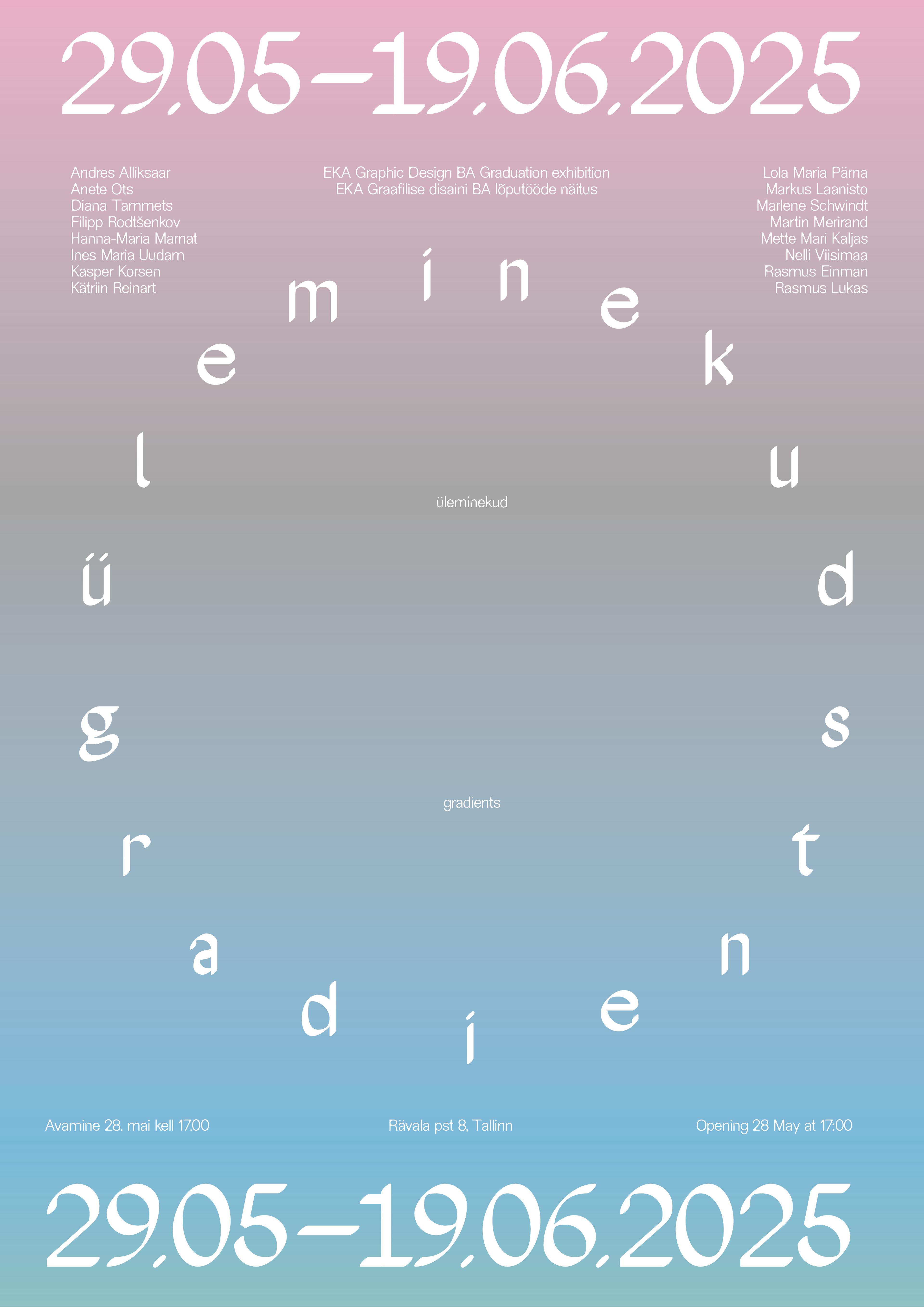 Gradients Poster variation