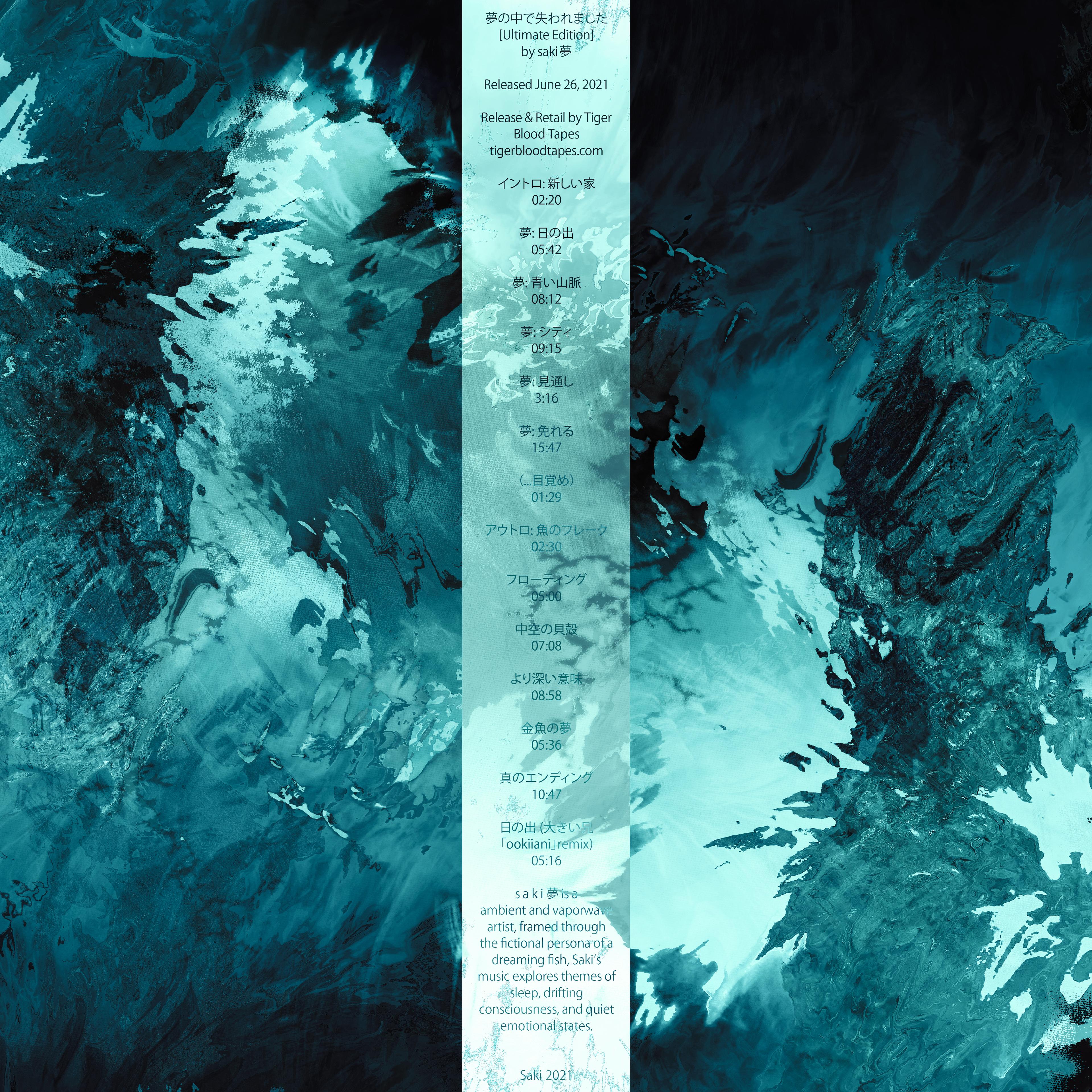 Saki ◦ Lost In A Dream [Ultimate Edition] ◦ Back Artwork