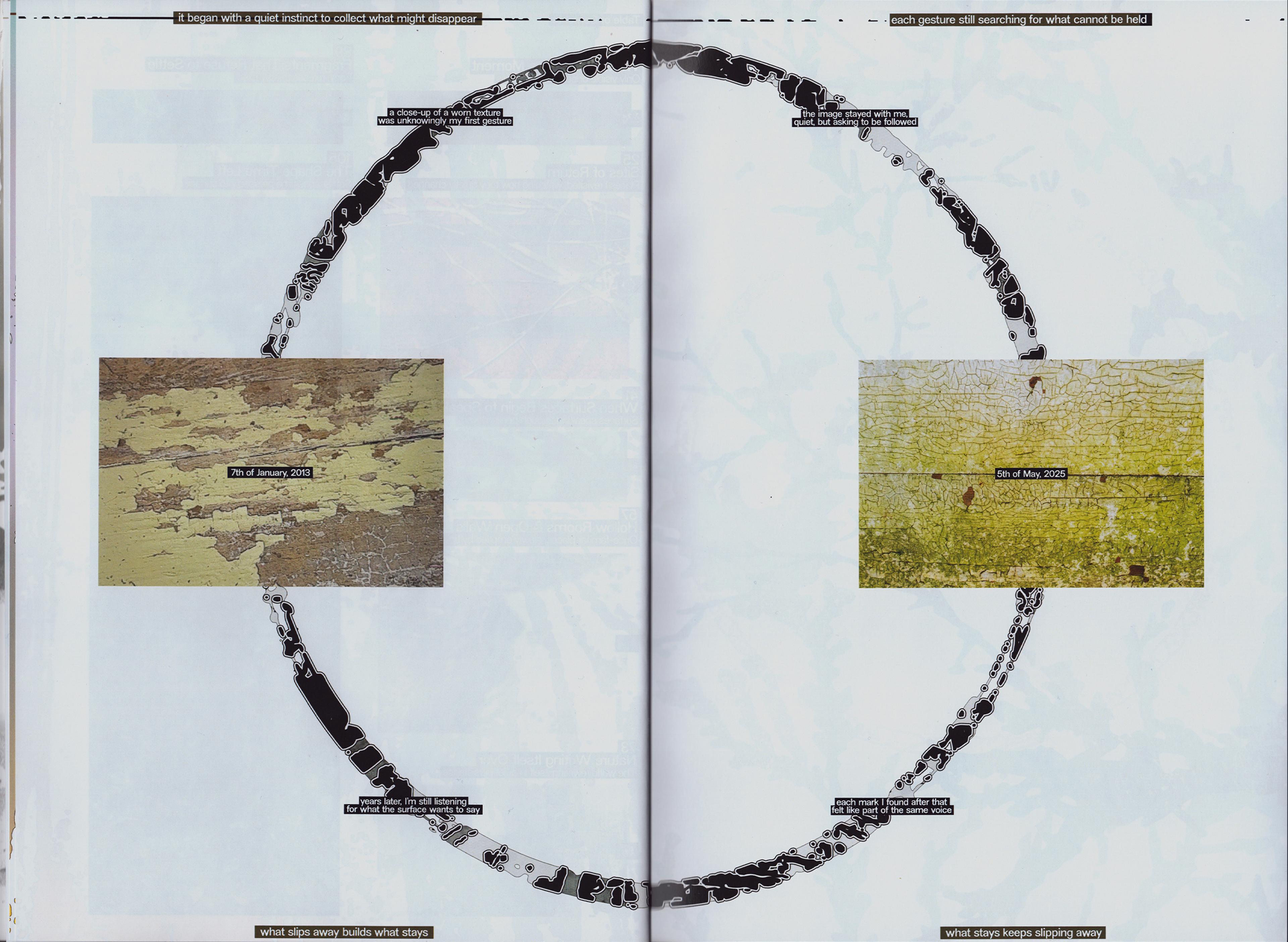 Every Trace was once a Gesture ◦ First & Last Photos