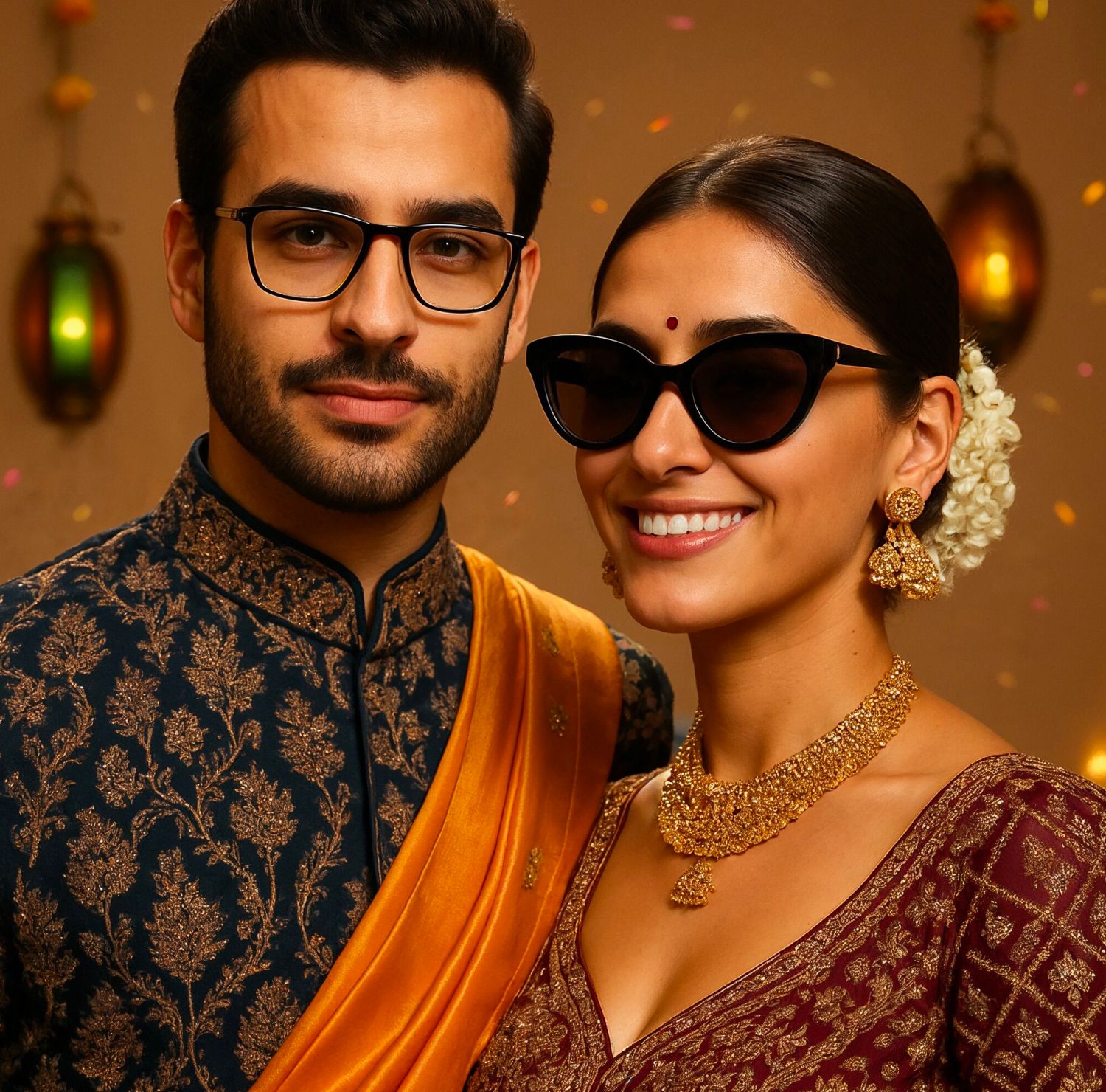 ألوان احتفال عيد ديوالي: اختيارات مغربي في ديوالي