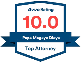 Avvo Rating 10.0, Papa Magaye Dieye, Top Attorney