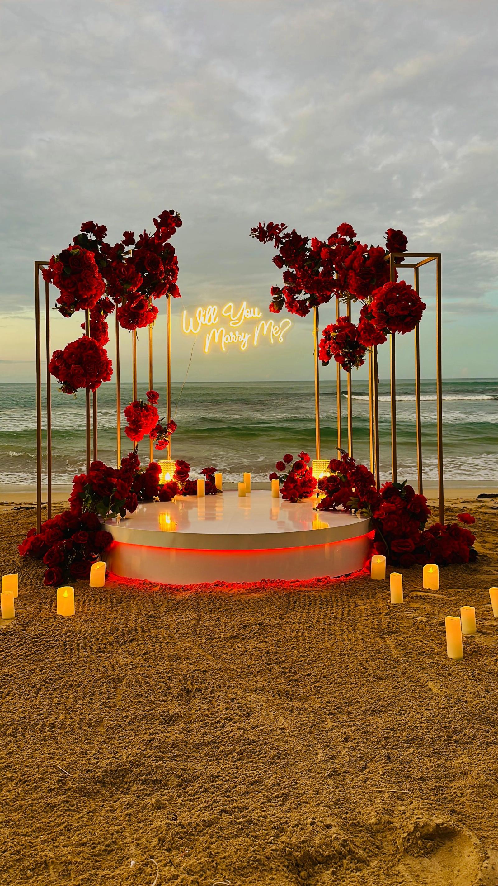 Coral Passion: detalhe da montagem 16 em uma praia privativa de Uvero Alto, Punta Cana. Coral Passion: detalhe da montagem 16 em uma praia privativa de Uvero Alto, Punta Cana.