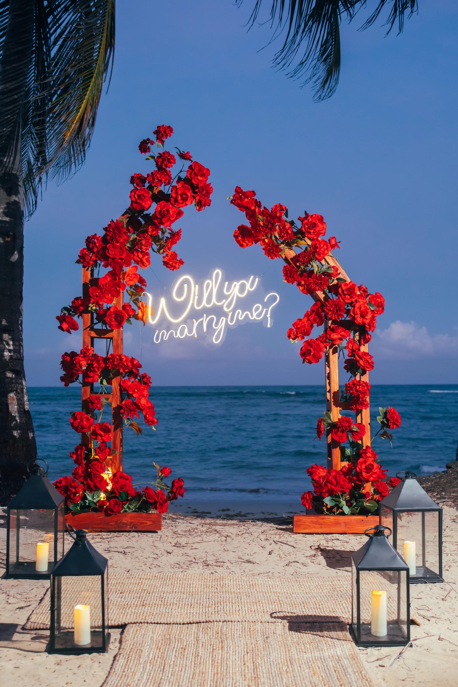 Amour Essence: detalhe da montagem 12 em uma praia privativa de Uvero Alto, Punta Cana. Amour Essence: detalhe da montagem 12 em uma praia privativa de Uvero Alto, Punta Cana.