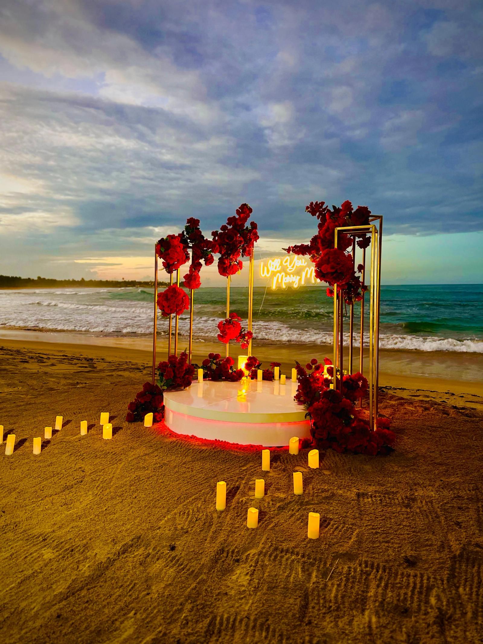 Coral Passion: detalhe da montagem 6 em uma praia privativa de Uvero Alto, Punta Cana. Coral Passion: detalhe da montagem 6 em uma praia privativa de Uvero Alto, Punta Cana.