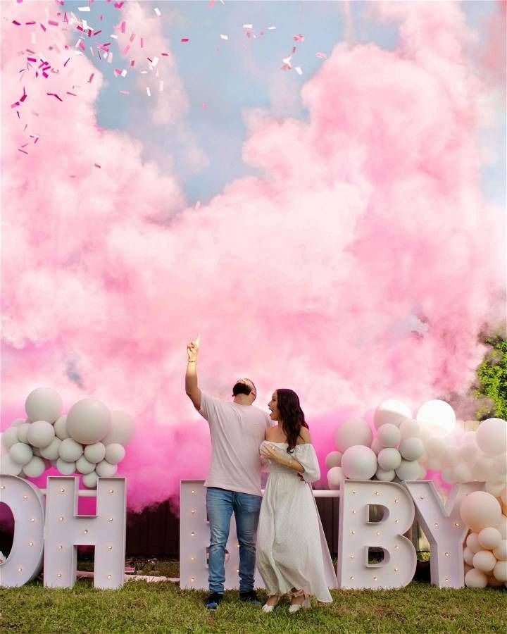 Gender Reveal planned by Sertuin Events in Punta Cana