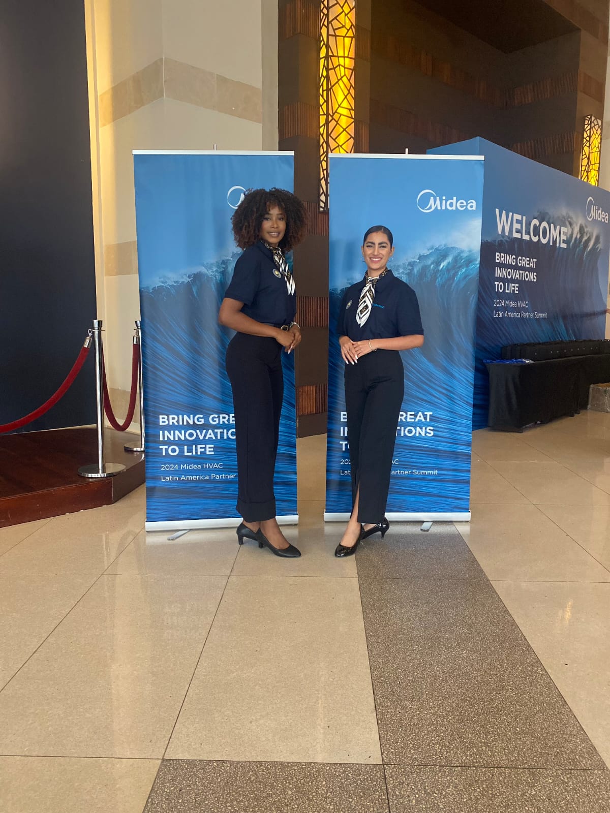 Sertuin Events managing an event in Punta Cana