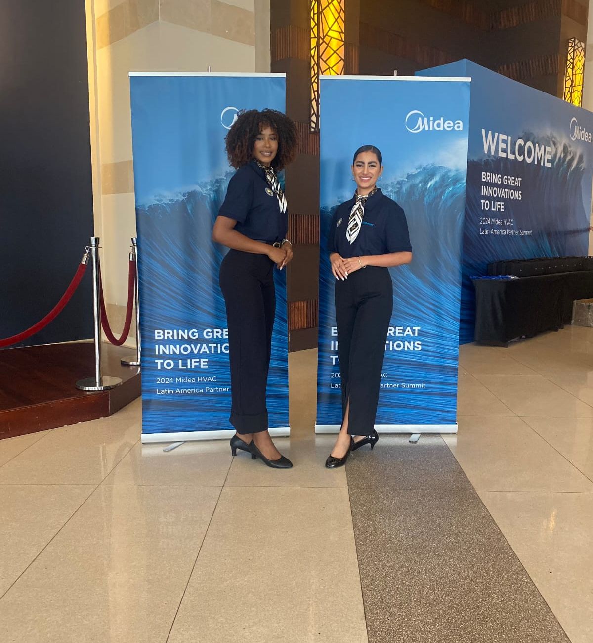 Sertuin Events managing an event in Punta Cana