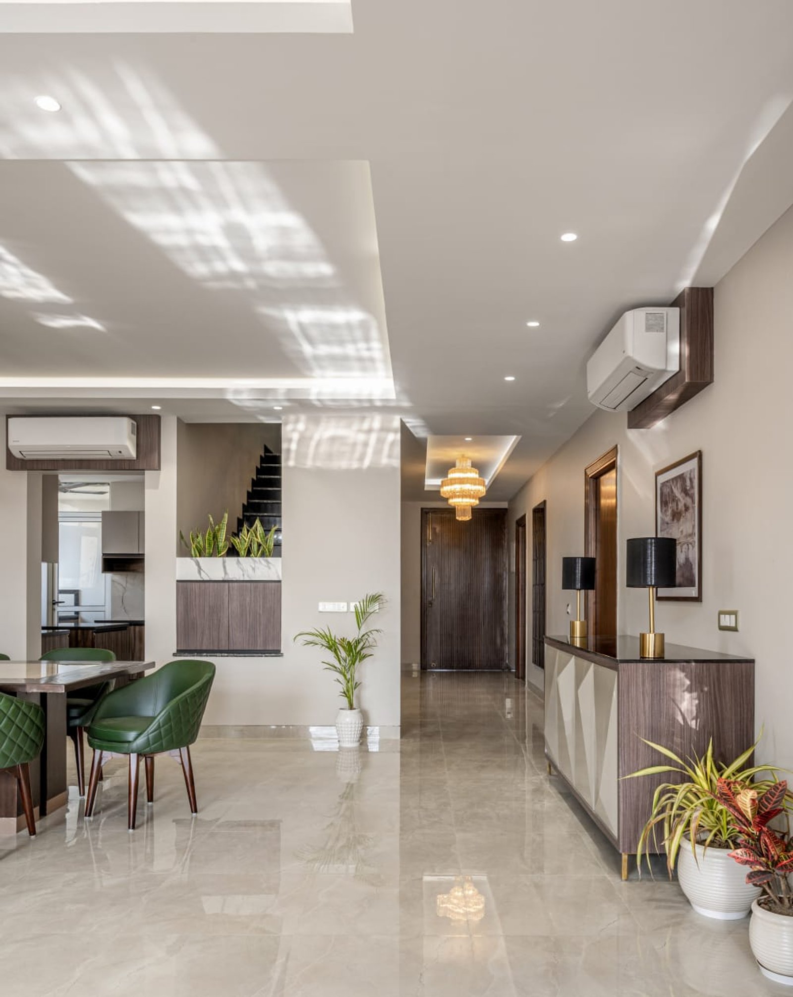 Penthouse Apartment — interior design project in Jaypee Wishtown, Noida, Sector 128