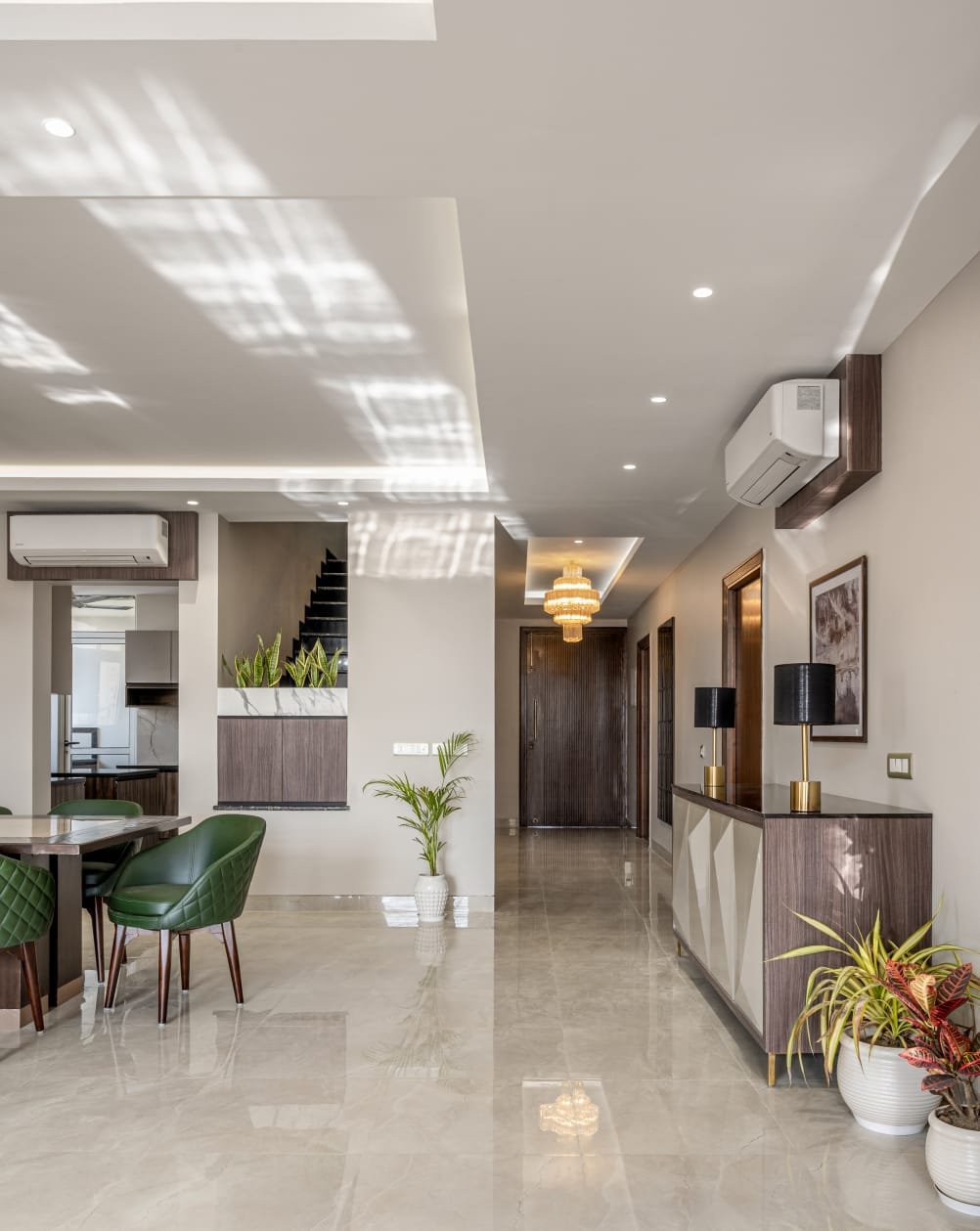 Penthouse Apartment — interior design project in Jaypee Wishtown, Noida, Sector 128