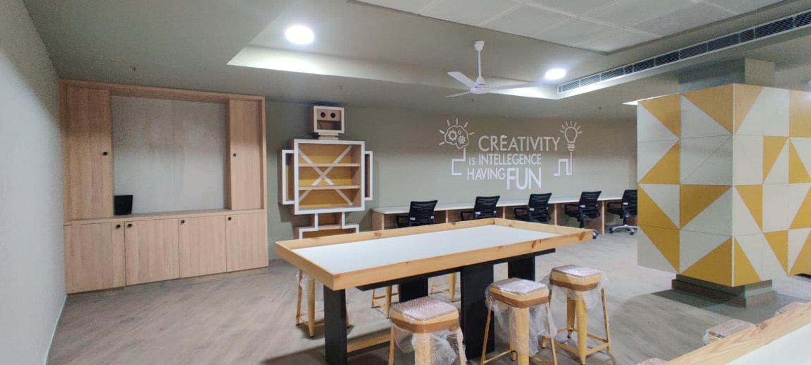 Robotics Lab — interior design project in Prometheus School, Noida, Sector 131