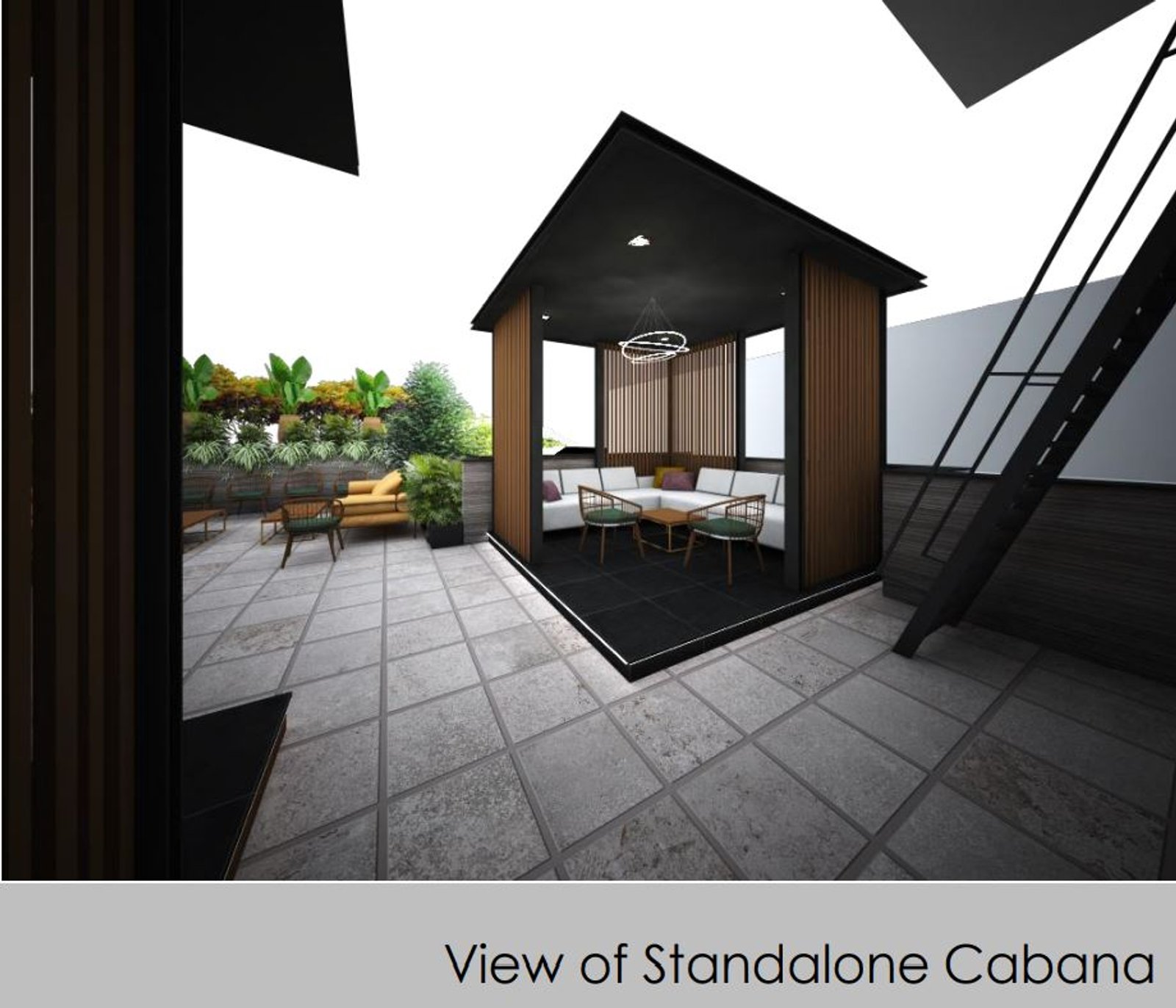 Terrace Garden — interior design in Sector 32, Gurugram, Haryana, view 2