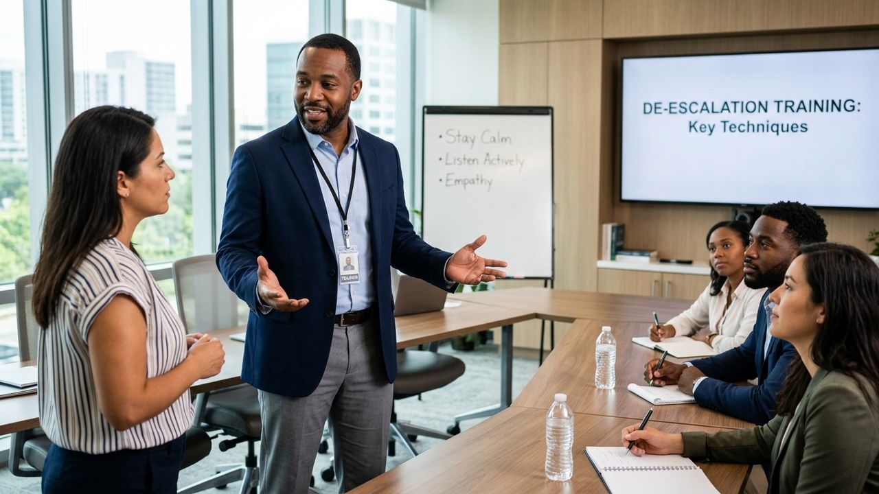 De-Escalation Training for Employees: Why It Reduces Workplace Incidents - ITS professional training