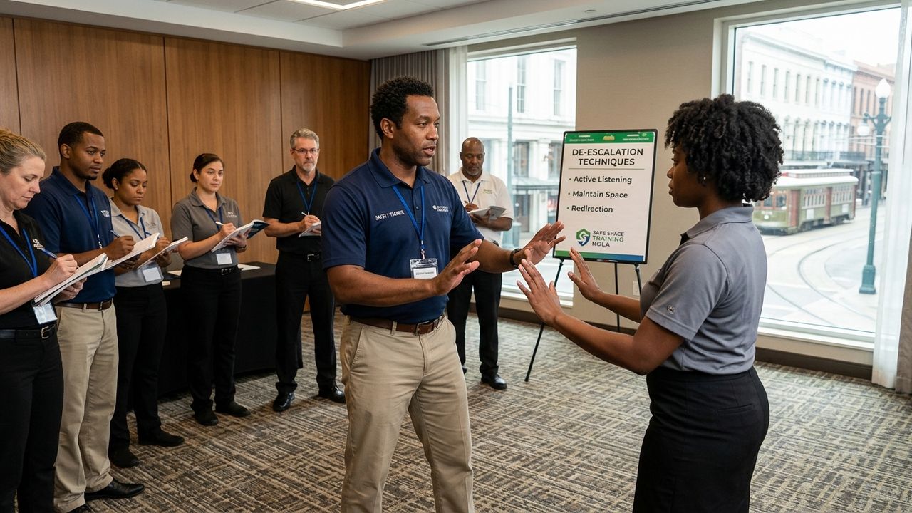 Hospitality Staff Safety Training in New Orleans: How Hotels and Hospitality Businesses Can Protect Staff from Guest Confrontations - ITS professional training