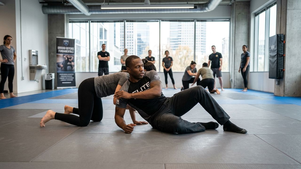Ground Defense Fundamentals: How to Recover When a Fight Goes to the Floor - ITS professional training
