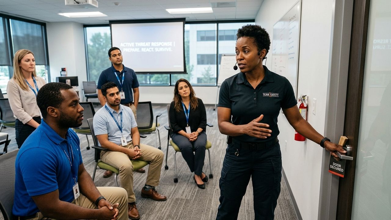 Active Threat Response Corporate Training: Preparing Your Team Before It Matters - ITS professional training