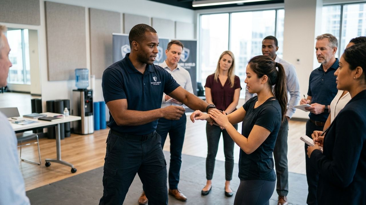 Corporate Self-Defense Training: What to Expect From a Defensive Tactics Session - ITS professional training