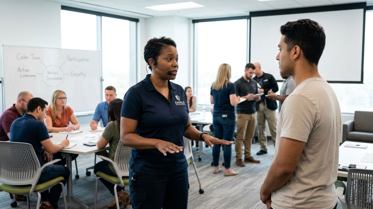 Verbal De-Escalation Techniques Anyone Can Use in a Threatening Situation - ITS professional training