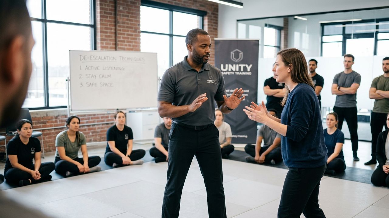 When Words Are Your Best Weapon: De-Escalation Techniques for Everyday Civilians - ITS professional training