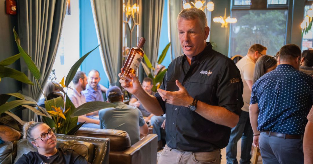 Stephen Lowery of Old Dominick talks through several Old Dominick products