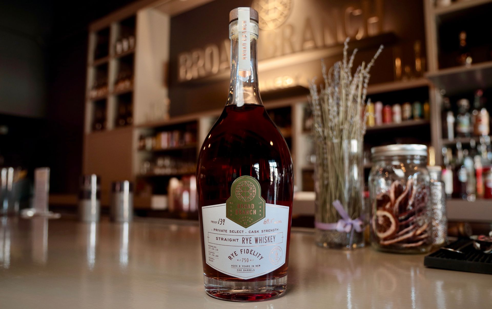 The Orlando Whiskey Alliance Rye Fidelity 139 Proof Single Barrel