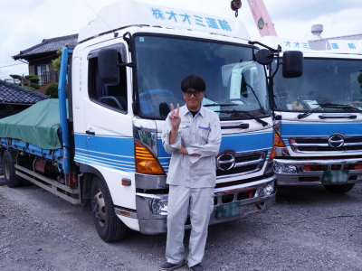 中型or大型の運搬ドライバー（4ｔ・8ｔ）