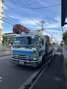 大型トラック運転手（8tユニック）