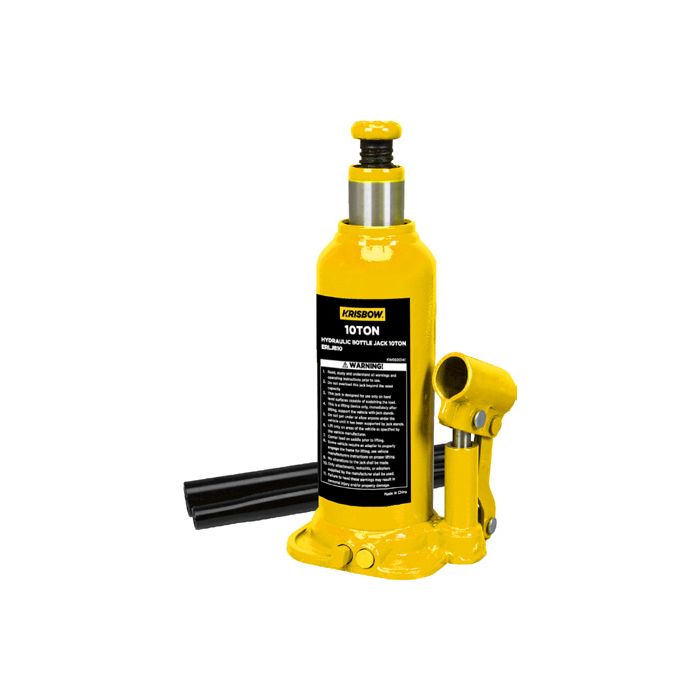 Krisbow Hydraulic Bottle Jack 10 Ton ERLJB10
