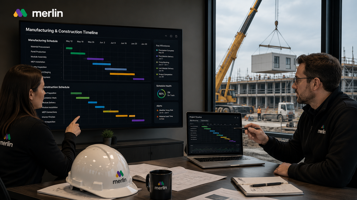 Synchronize Manufacturing Schedules with Construction Timelines