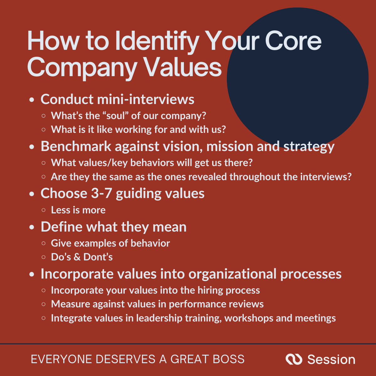 How to Identify & Nurture Your Core Company Values