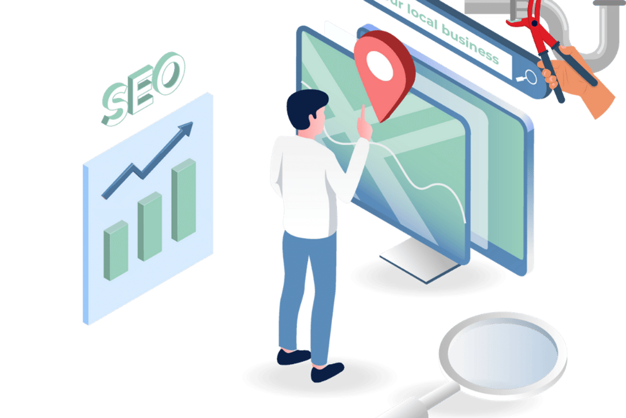 a plumber looking to improve his local SEO skills.