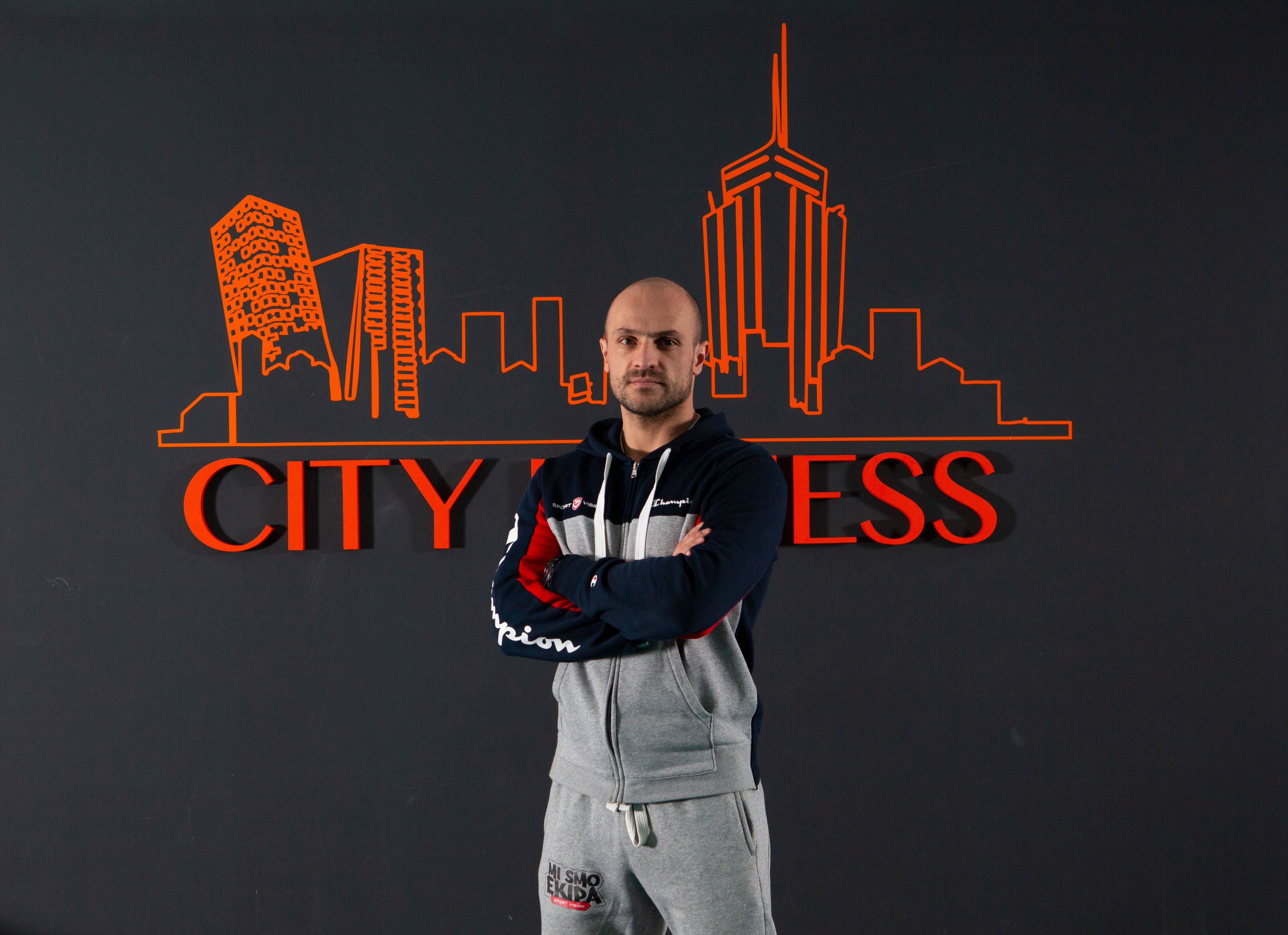 Portret Milivoja Đurđića, kondicionog trenera i fitnes instruktora