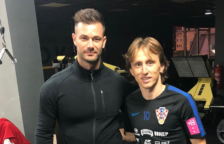 Damir Laštre i Luka Modrić