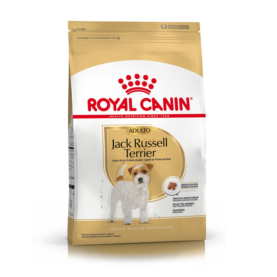 Envase de alimento Royal Canin Jack Russell Adult para perros