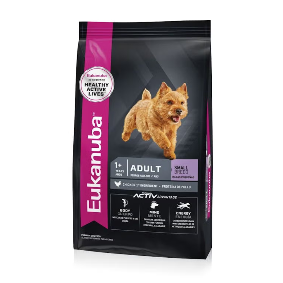 Bolsa de alimento Eukanuba Adult Small Breed para perros adultos de razas pequeñas