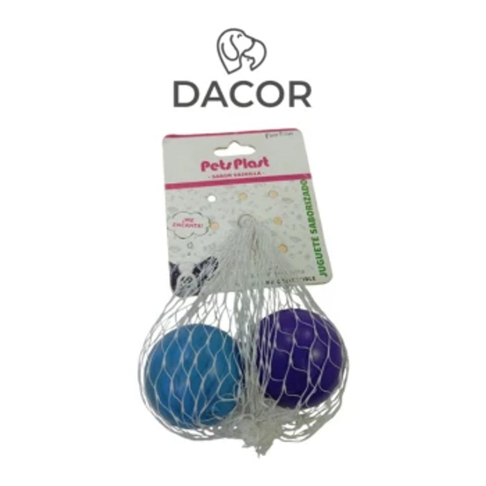Pelota goma x 2u