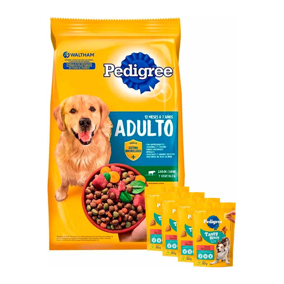Envase de alimento Pedigree Balance Natural Croquetas Adulto Pollo y Vegetales para perros