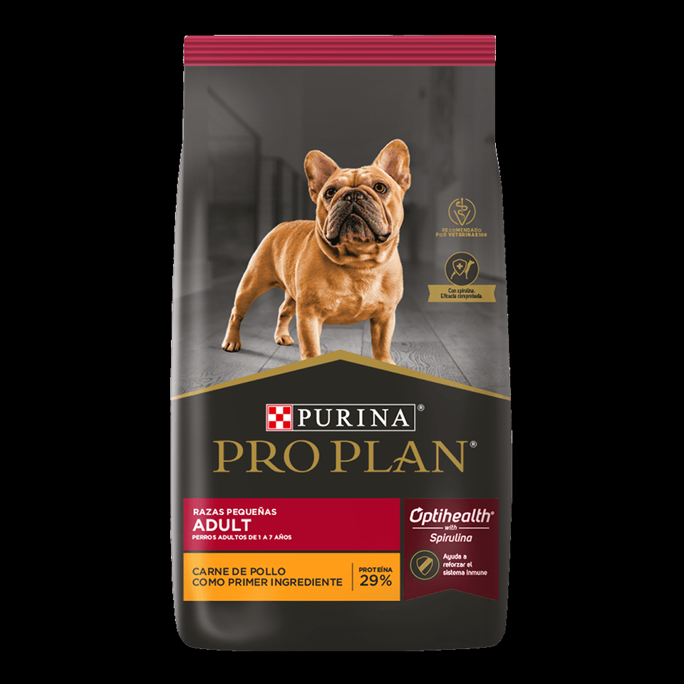 Envase de alimento Pro Plan Reduced Calorie razas pequeñas para perros
