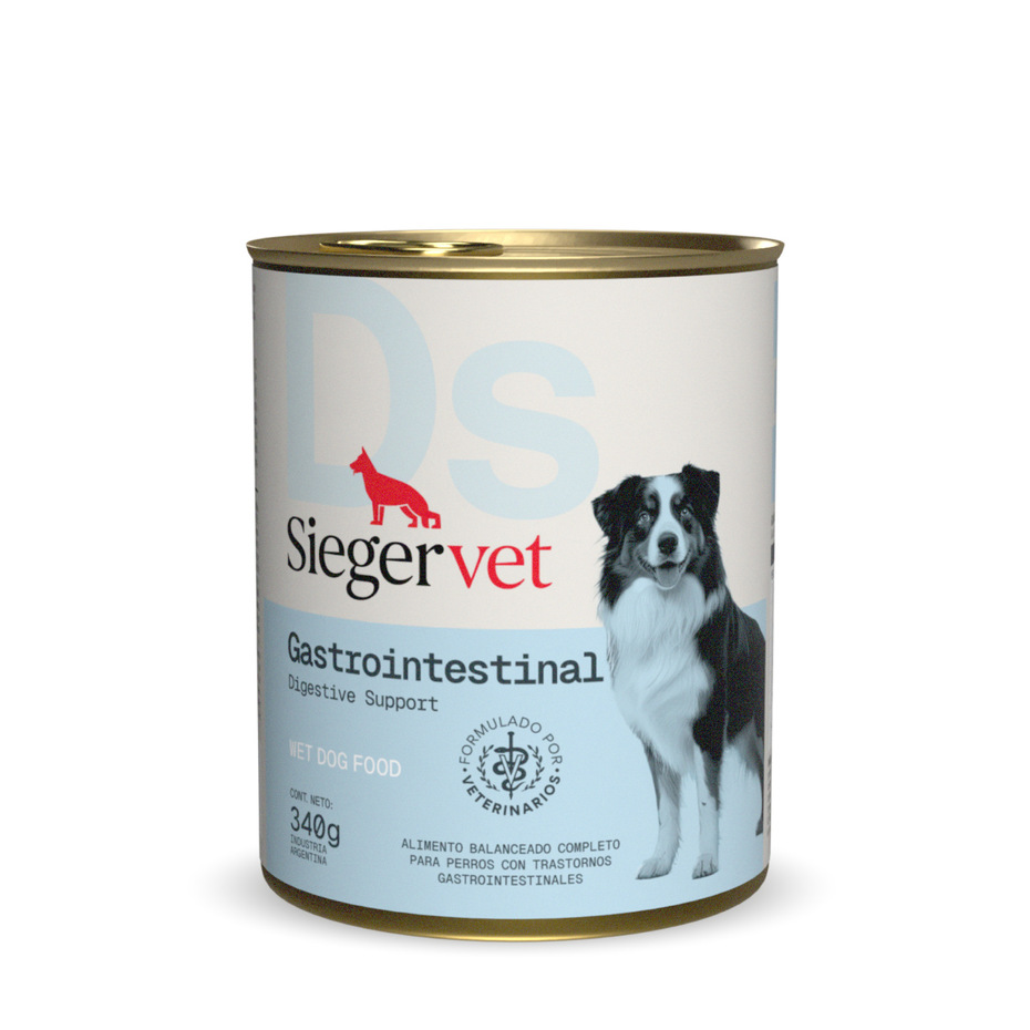 Envase de alimento Sieger Gastrointestinal para perros