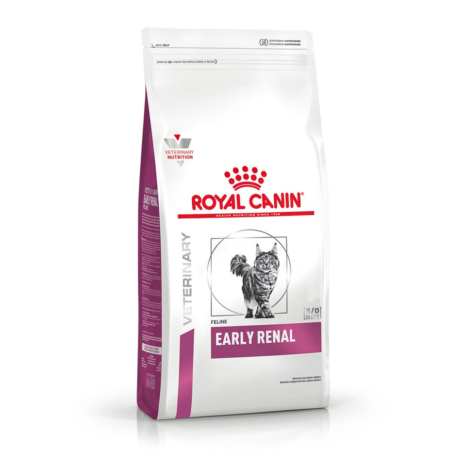 Envase de alimento Royal Canin Early Renal Feline para gatos