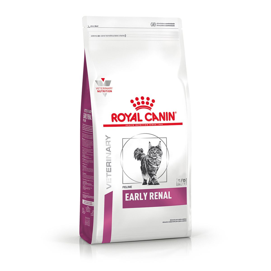 Envase de alimento Royal Canin Early Renal Feline para gatos