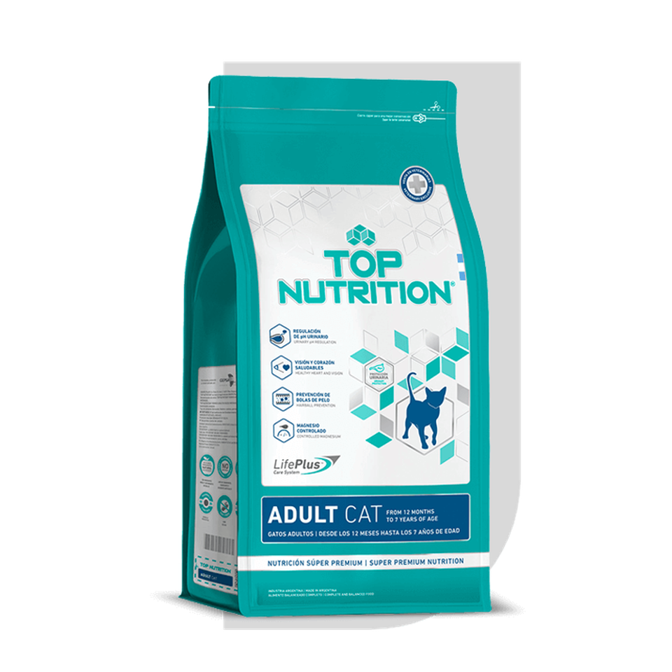 Envase Top Nutrition - Gatos - Adultos - Seco