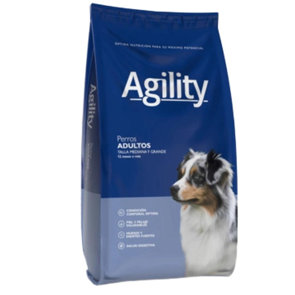 Bolsa de 20 kilogramos de Agility para perros adultos