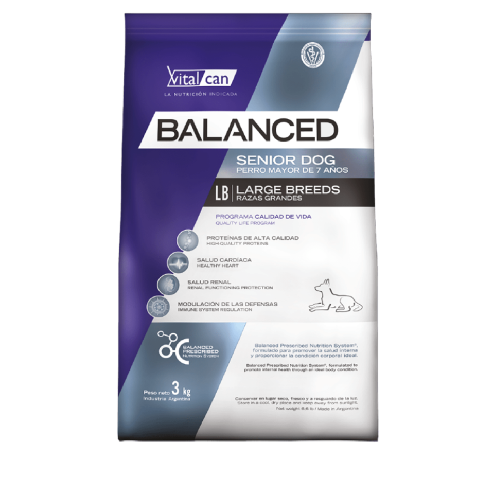 Bolsa Vital Can Balanced Senior para perros de razas grandes