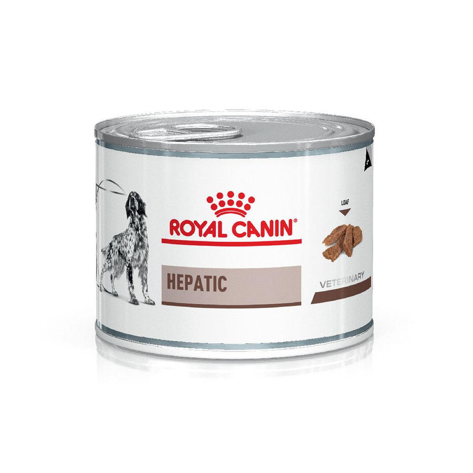 Envase de alimento Royal Canin Hepatic Canine para perros