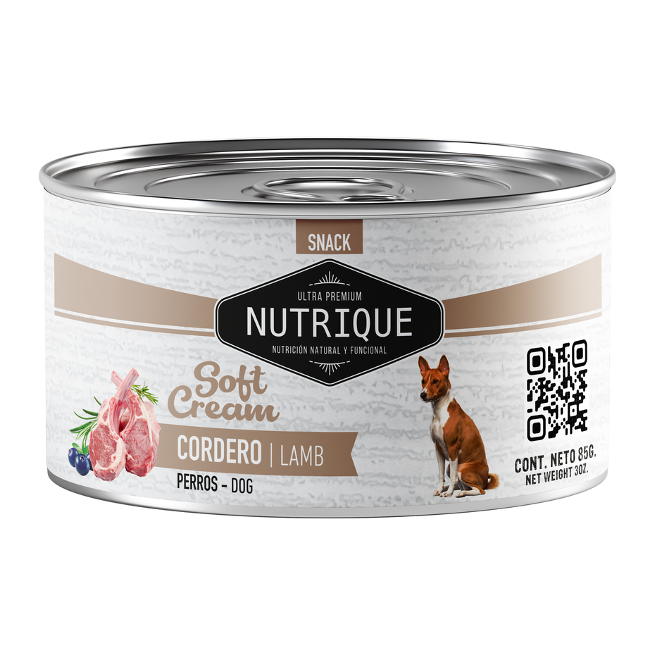 Alimento húmedo Nutrique - Perros - Húmedo - Soft Cream Cordero para perros